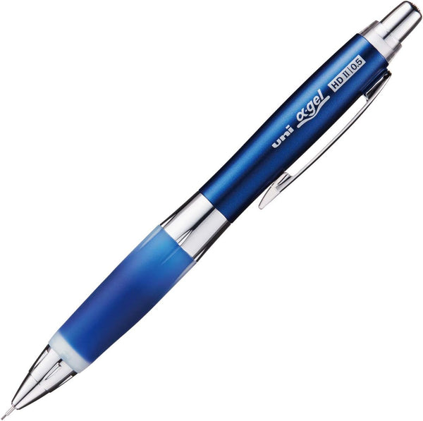 Uni Alpha-Gel Shaker Mechanical Pencil 0.5mm with Firm Grip, Navy (M5619GG1P.9)
