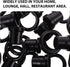20pcs Veemoon Chandelier Hook Ring Light Fixture, Ceiling Light Hanging Ring Hanger Ceiling Lamp Connectors Pendant