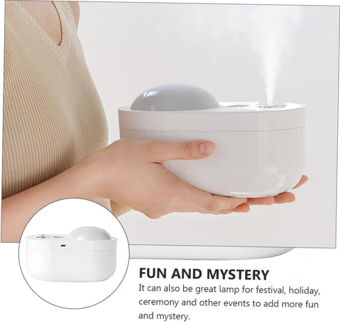 Large Capacity Dual-Jet Home Humidifier with Projector for Kids