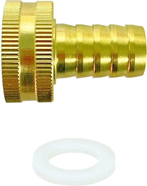3/4'' 1/4'' 3/4" 1/4" 1 2 AOPANDA Garden hose Adapder, to ID Hose Adapter, Convert Female Hose Thread Bib to ID Tubing