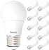 Sunco Lighting 10 Pack A15 LED Bulb, Dimmable Refrigerator Appliance Bulbs, 8W Equivalent, 3000K Warm White