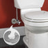Plumbing Cover Plates, Stainless Split Flange, Hinged Floor and Ceiling Plates for 21mm Dia Pipe, Chrome Finish, 2 PCS