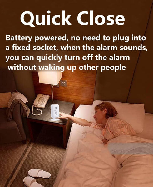 Nesthao 5 Upgraded Version Bed Sensor Alarm and Fall Prevention for Elderly/Dementia and More,Caregiver Pager Motion