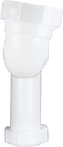 Danco 50974 Plastic Center Outlet Waste Drain Pipe, 1-1/2 in, White