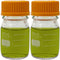 Corning PYREX #1395-100, 100ml Round Media Storage Bottle with GL45 Screw Cap, Pack of 2