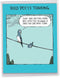 NobleWorks Funny Mother's Day Greeting Card, Jumbo Comic, Cartoon Humor for Mom, 8.5 x 11 Inch