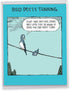 NobleWorks Funny Mother's Day Greeting Card, Jumbo Comic, Cartoon Humor for Mom, 8.5 x 11 Inch