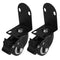 Artibetter 2pcs 2-inch Swivel Casters Silent Replacement Furniture Wheels for Office Chair,