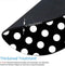 Mouse Pad, Polka Dots Design, Personalized Round Mouse Pad for Office Desk Accessories, 7.9 x 7.9 x 0.12 Inch