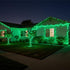 Filltown 25FT 100 Count Green Christmas Lights Outdoor, Incandescent Mini Christmas Lights White Wire, Waterproof Fairy