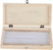 Biology Glass Prepared Microscope Slides with Wooden Storage Box Case