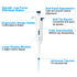 ONiLAB Lab Micropipette, Single Channel Adjustable Volume Pipette, High Precision, Fully Autoclavable, 2-20ul
