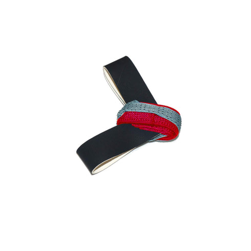 ESD Adjustable Anti Static Heel Grounder Straps, Single Piece for Electronics Protection (Red)