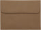 JAM PAPER A7 Premium Invitation Envelopes - 50/Pack - Brown Kraft Paper Bag - 5 1/4 x 7 1/4 Inches