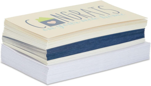 BEST PAPER GREETINGS 36 Pack Congratulations On Your New Home Greeting Cards with Envelopes, 6 Designs, 4x6 for