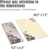 54Pcs Set, 4.3 8.2 BAYTORY Stationery Paper and Envelopes x Chinese Style Envelopes, Love Letter Papers Writing Kit