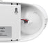 LED Emergency Light Fixtures with 2 Heads, 1800mAh Battery, US Plug, Adjustable Lamp Heads for Entry Exit Emergency
