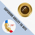 SUNGATOR 1/2 Inch 45 Degree Elbow, No Lead Brass Push to Connect Plumbing Fittings, Pack of 6