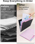 Expanding File Folder - 5 Pocket Cute Folders with Labels - Letter Size Accordion File Organizer for Documents