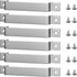 Tape Measure Clip Holder, Universal Tool with Screws, Stainless Steel Tool Hanger Storage Dock for Tape Measures and