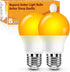 Neporal A15 Amber LED Light Bulb 1800K, True Blue Light Blocking Sleep