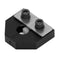Standard Design Aluminum Alloy Filament Welding Connectors, Wide Compatibility with Filament Welders (Black)