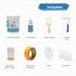 35oz,Water 50-55sq.ft (35OZ, Oz, 35) Tub and Tile Refinishing Kit Based&Low Odor Bathtub Paint White,Bathroom Tile