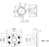 Cleiscry 10 3W 20mm (10pcs 3W 6000K pcs High Power Led Chip SMD COB Light Emitter Components Diode on PCB Base White on