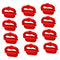 OSALADI 12pcs Decking Board Spacers, Plastic Decorative Nails for Deck Board Spacer Guide