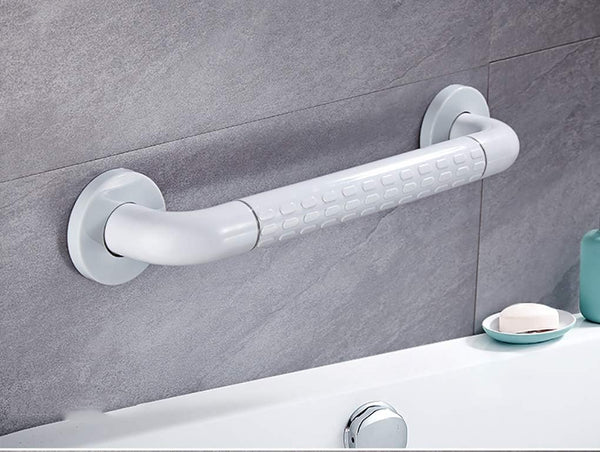 GANFANREN Shower Handle,Shower Grab Bar,Grab Bars Handle Safety Support Hand Rails, Bathroom Grab
