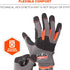 Ergodyne Women's Standard Work Gloves - Gray, X-Large US