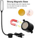 Magnetic Work Light, LED Machine Light with Flexible Gooseneck Multi-Purpose for Workbench, Lathe, Drill Press