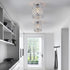 Create For Life (6 inch Mini Style Modern Decor Crystal Flush Mount Ceiling Light Fixture Crystal Chandeliers Light