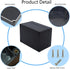 Project Box IP65 Waterproof Junction Box, ABS Plastic Black Electrical Case for DIY Projects, 6.3x4.33x3.54 inch