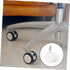 4pcs Cabilock Locking Caster Wheels with Brake for Furniture White Swivel Replacement Casters for Office Chairs Desks