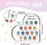 Therapy Office Decor - Anxiety Healthy Coping Skills Mental Health Decorations for Classroom, Therapist Supplies