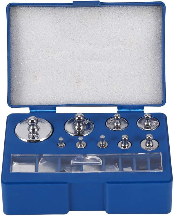 211.1g Weight Combination Set, 17Pcs 100g 50g 20g 10g 5g 2g 1g Precision Calibration Weight Set