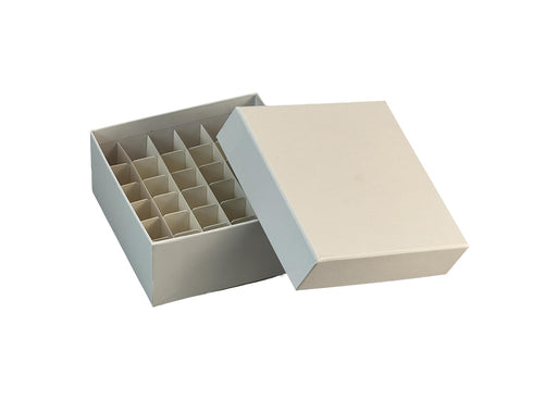 Cardboard Cryogenic Tubes Storage Box Cryobox and Dividers 5ml 36well Pack of 4