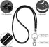 Soleebee Rhinestone Office Lanyard, 31.5'' Bling Neck Lanyard with Metal Clasp & Keyring for Women