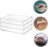 Hemobllo Clear Drawer Organizer Stylish Storage Case for Home Office and Cosmetic Essentials for Sundry Items