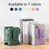 Kingsmile Metal Bookends, Heavy Book Stopper for Shelves, Removable Pen Holder for Kids Room and Office