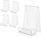 ZOEY 5 Pack Acrylic Book Easel Stand with Ledge for Displaying Books, Music Sheets, Artworks, CD, Tablet