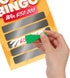 10 Pcs Lotto Scratcher Tool, Plastic Keychain Scraper for Lottery Tickets, Lotto Scratcher Keyring, Green