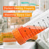 50ml Centrifuge Tubes Self-Standing Sterile Plastic Graduated Test Tube with Screw Cap, Pack of 25