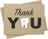 Embellish by Jackie Tooth Thank You Card for Dentists | Handmade Dental Hygienist Greeting Notecard