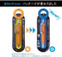 Tombow BC-AP54 Pencil Pressurized Permanent Ballpoint Pen, Air Press, 0.7 Orange by Tombow