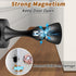 KOLAKO Magnetic Door Stops, Stainless Steel Door Stopper, Brushed Satin Nickel Wall Floor Mounted Holder for Home