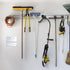 Mobestech Wall Mounted Hex Wrench Hanger, Metal Brackets Organizer for Socket Wrench Holders, Steel Pegboard