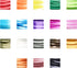 TTYT3D 18 Popular Shiny Silk Colors PLA 3D Printer Filament Sample Pack, Total 72m