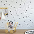 SMARSTICKER 1 Inch Round Blank Black Shooting Target Pasters - 1,000 Permanent Color Coding Circle Dot Labels